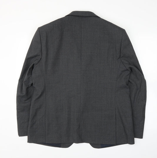 Mens UK Size 44 M&S Regular Grey Suit Jacket