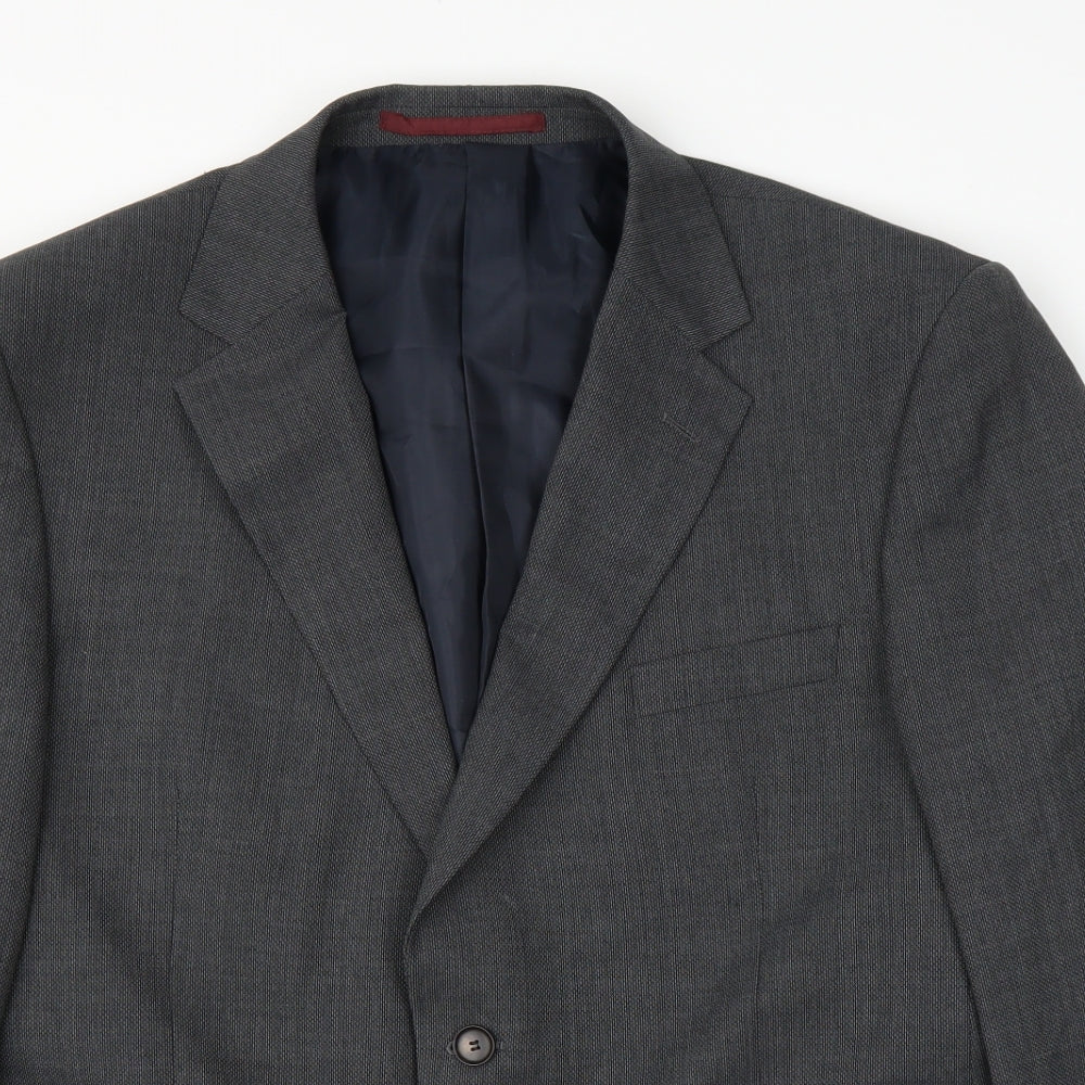 Mens UK Size 44 M&S Regular Grey Suit Jacket
