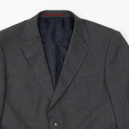 Mens UK Size 44 M&S Regular Grey Suit Jacket