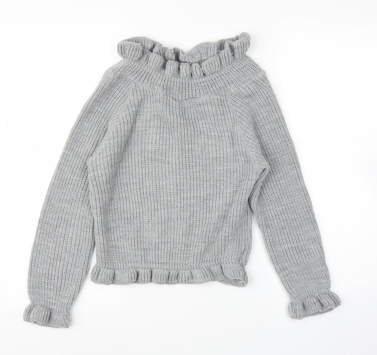Misspap Womens Grey   Pullover Jumper Size S