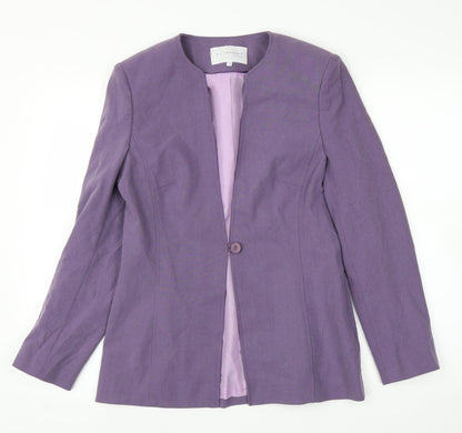 Autonomy Womens Purple   Cardigan Jumper Size 10