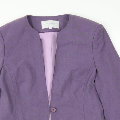 Autonomy Womens Purple   Cardigan Jumper Size 10