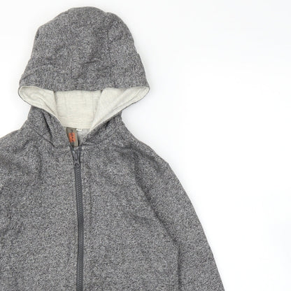 Urban Outlaws Boys Grey   Full Zip Hoodie Size 9-10 Years