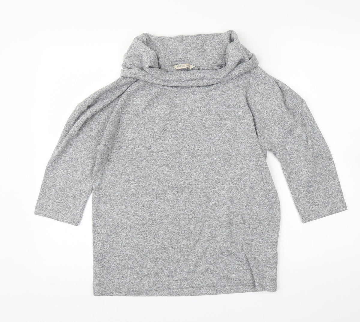 Marks & Spencer Womens Grey   Pullover Jumper Size 8