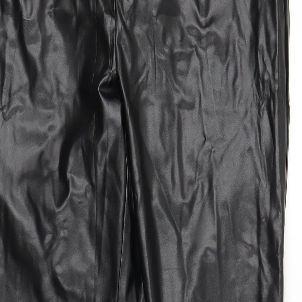 Lucce Womens Black   Carrot Trousers Size M L28 in