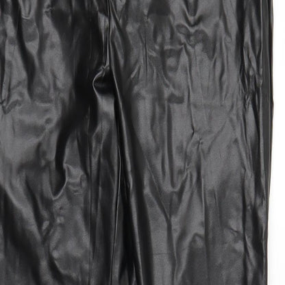 Lucce Womens Black   Carrot Trousers Size M L28 in