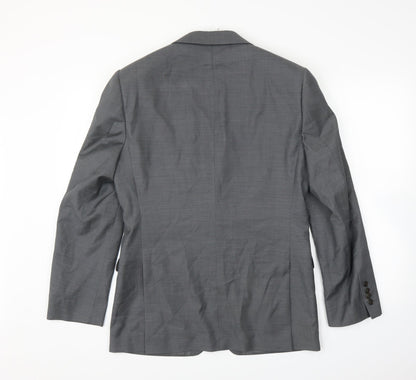 Mens UK Size 38 French Connection Regular Grey Suit Jacket