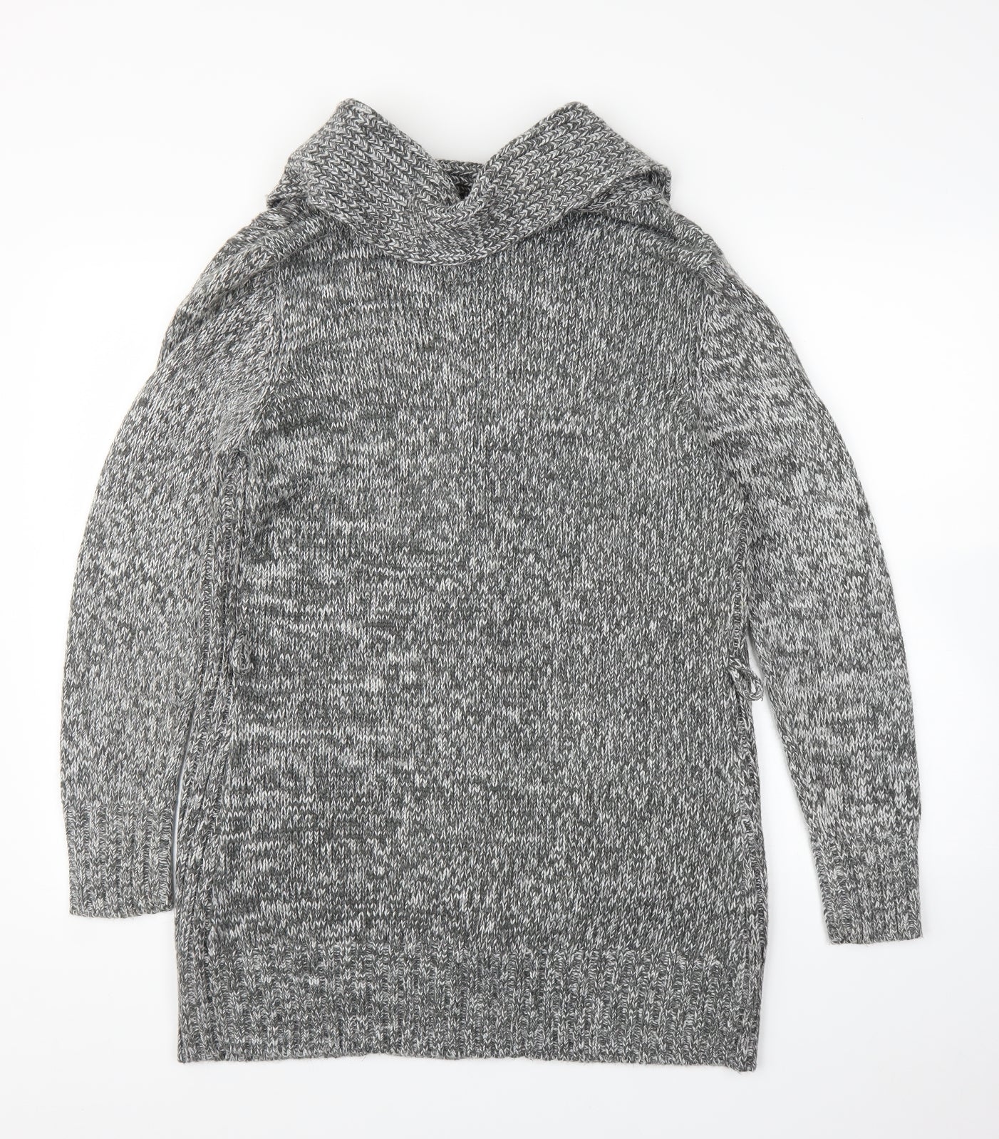 F&F Womens Grey   Cardigan Jumper Size 10
