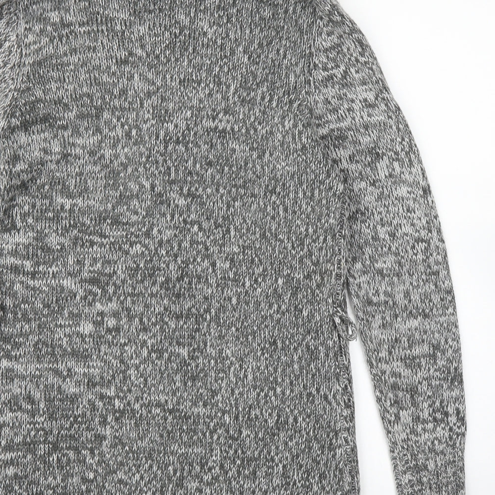 F&F Womens Grey   Cardigan Jumper Size 10