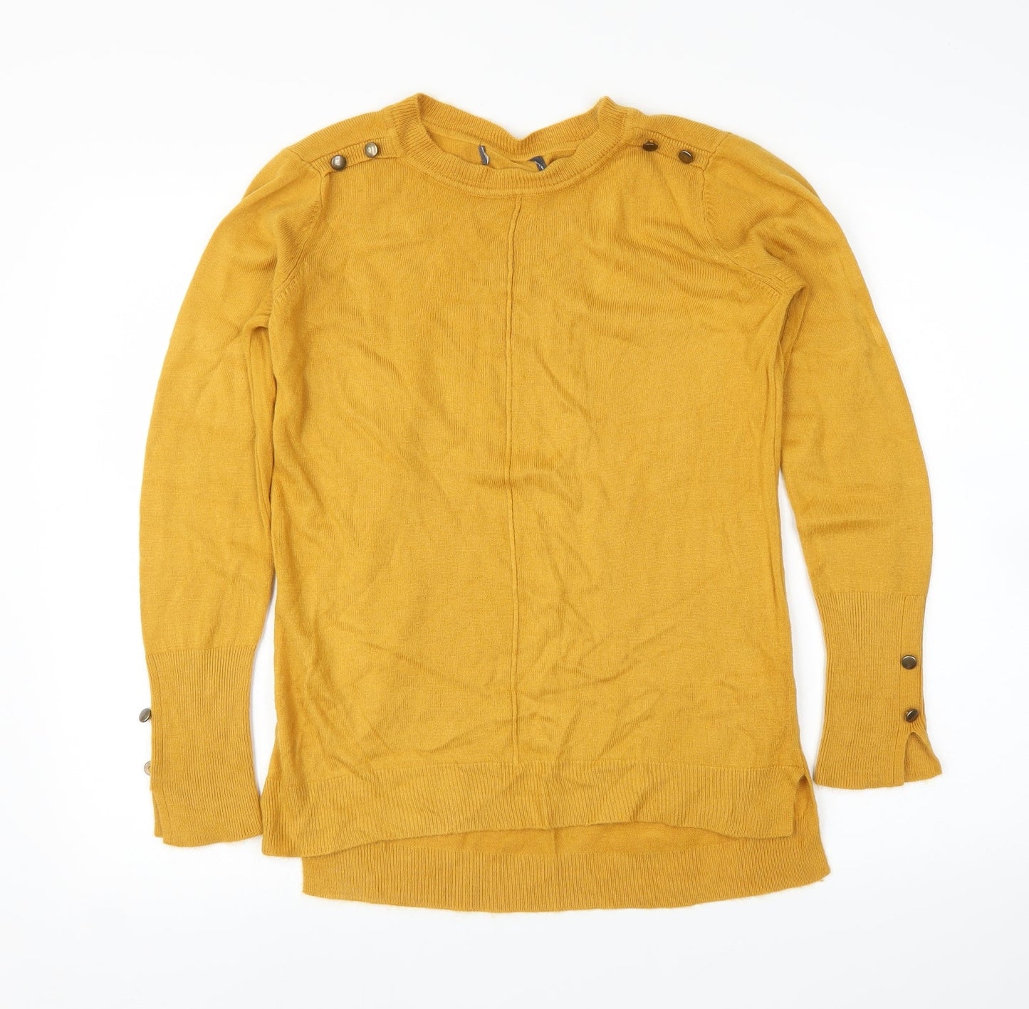 Primark Womens Yellow   Pullover Jumper Size XS