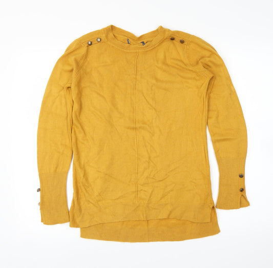 Primark Womens Yellow   Pullover Jumper Size XS