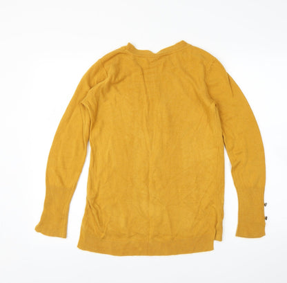 Primark Womens Yellow   Pullover Jumper Size XS