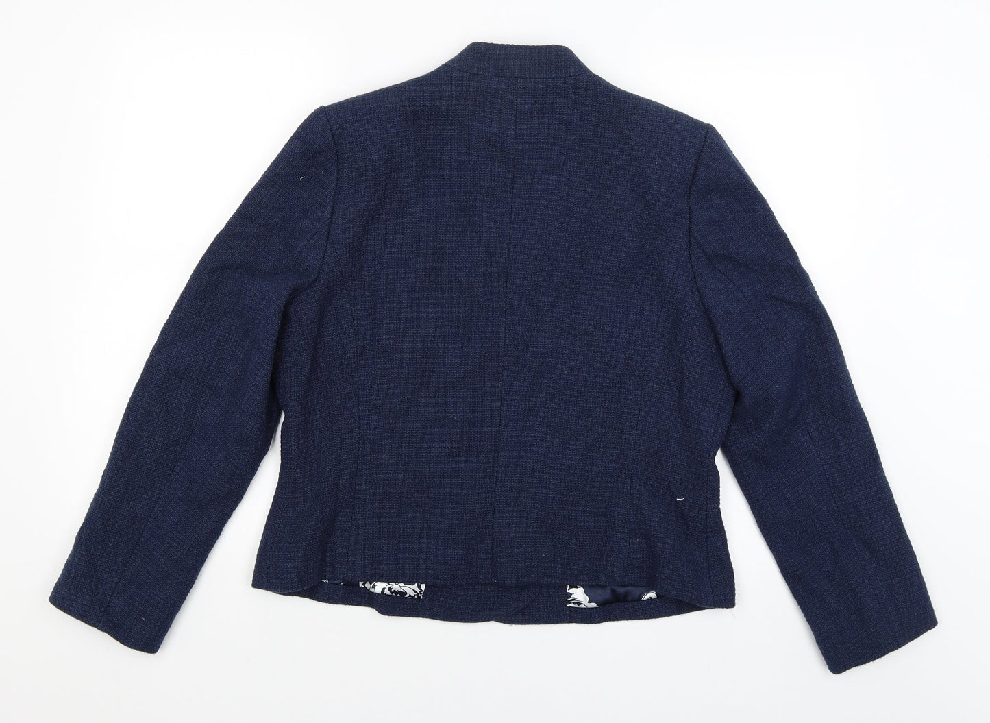 Womens UK Size 16 AMARANTO Regular Blue Blazer