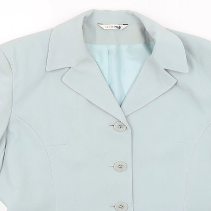 George Womens Blue   Jacket Blazer Size 14