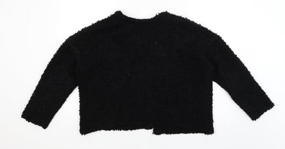 Primark Womens Black   Wrap Jumper Size 12