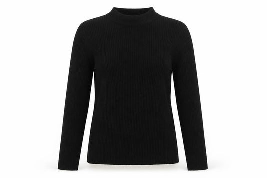 Womens UK Size M Brave Soul Black Basic T-Shirt