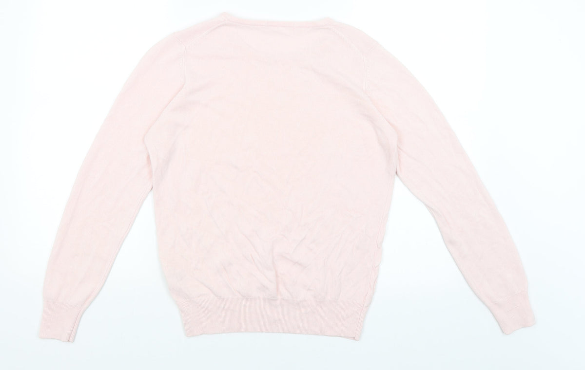Marks & Spencer Womens Pink   Pullover Jumper Size 12