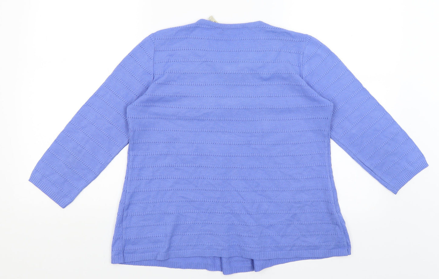 Tatup Womens Blue   Basic T-Shirt Size 14