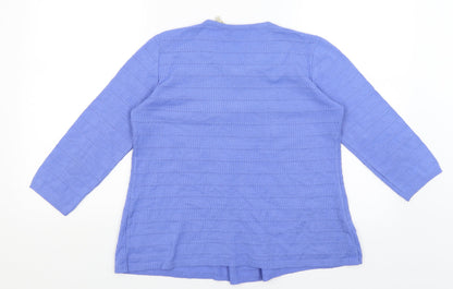Tatup Womens Blue   Basic T-Shirt Size 14