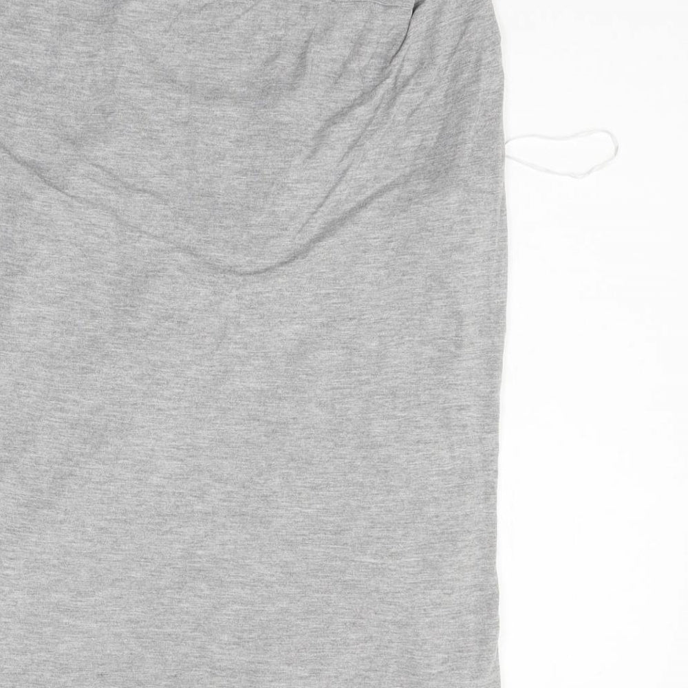 Womens UK Size 14 FALMER Grey Basic Blouse