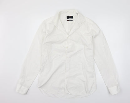 Ventuno Mens White    Button-Up Size 16
