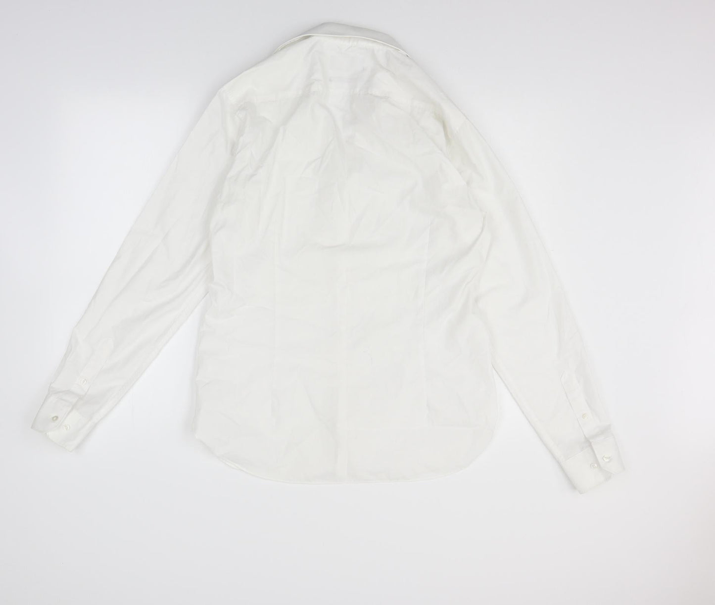 Ventuno Mens White    Button-Up Size 16