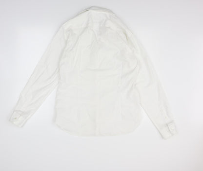 Ventuno Mens White    Button-Up Size 16