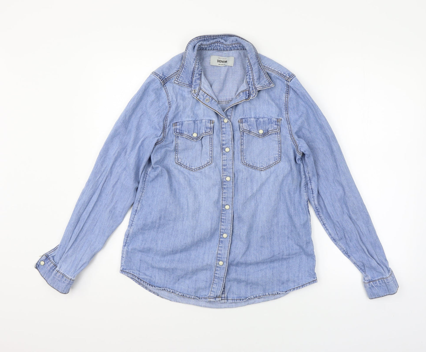 Womens UK Size 8 New Look Blue Jacket