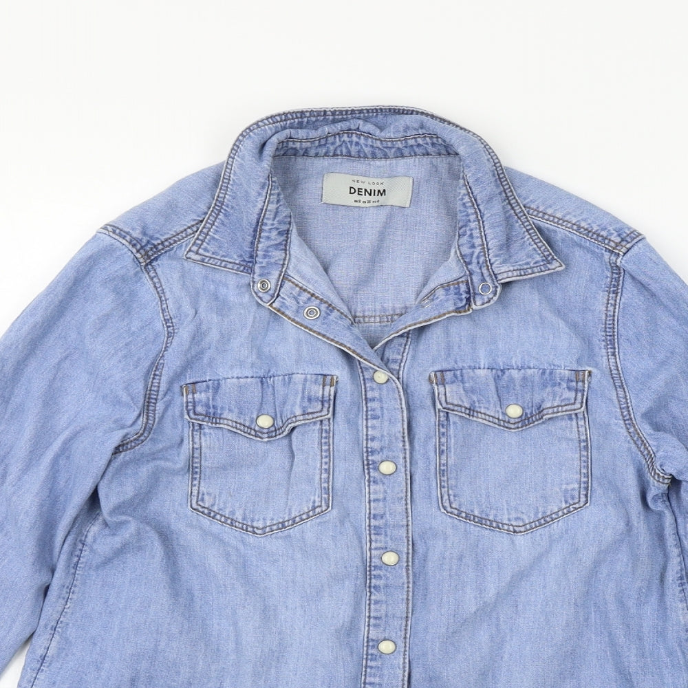 Womens UK Size 8 New Look Blue Jacket