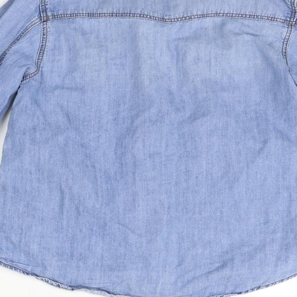 Womens UK Size 8 New Look Blue Jacket