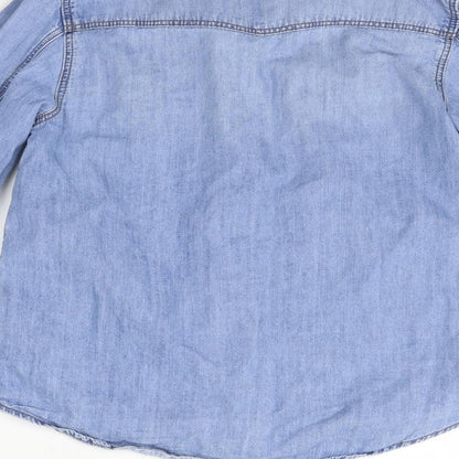 Womens UK Size 8 New Look Blue Jacket