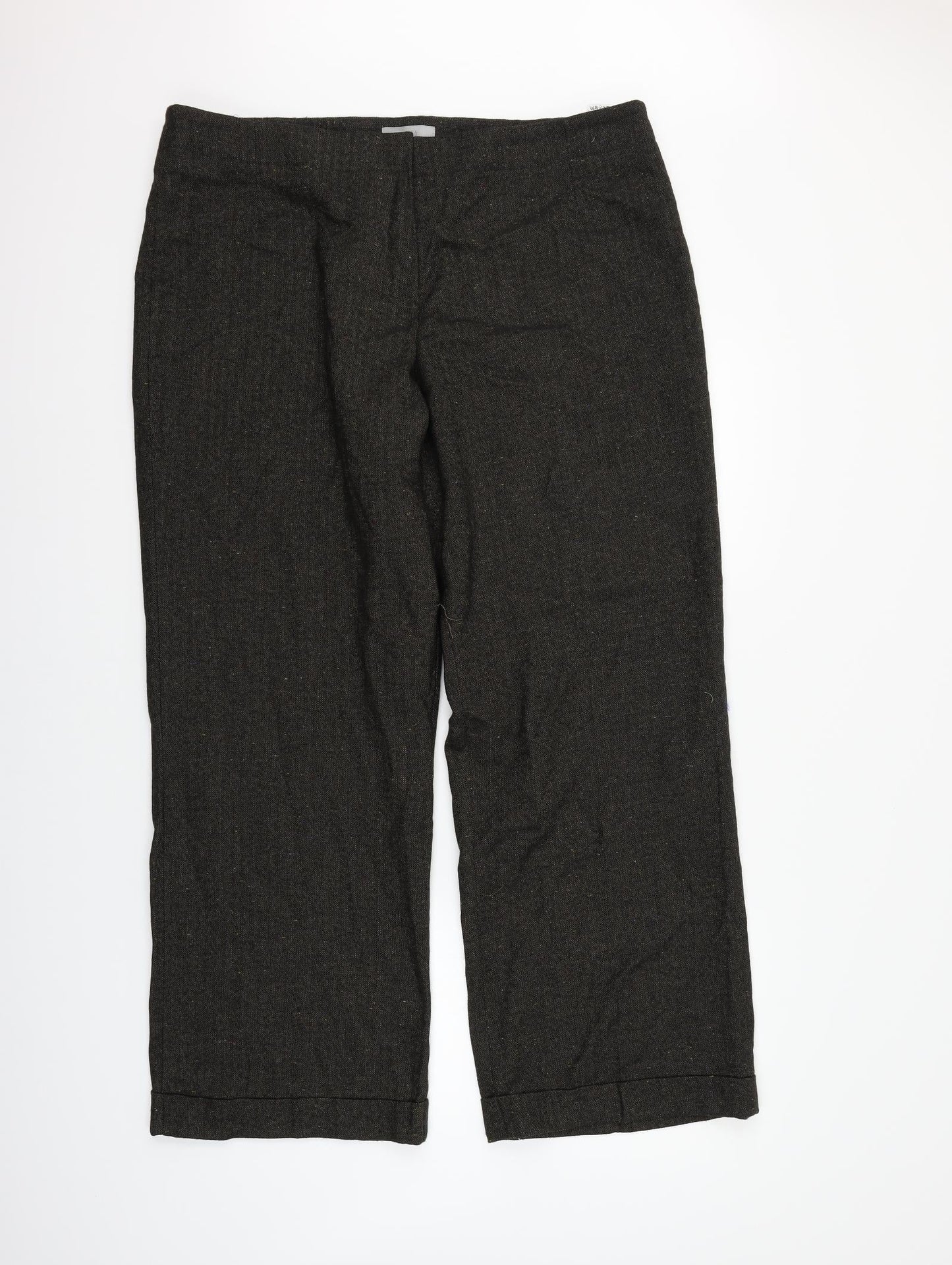 Womens UK Size 20 Marks and Spencer Regular Fit Sweatpants Green Trousers