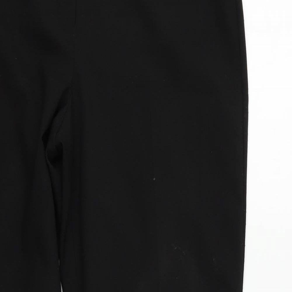 George Womens Black   Trousers  Size 12 L27 in
