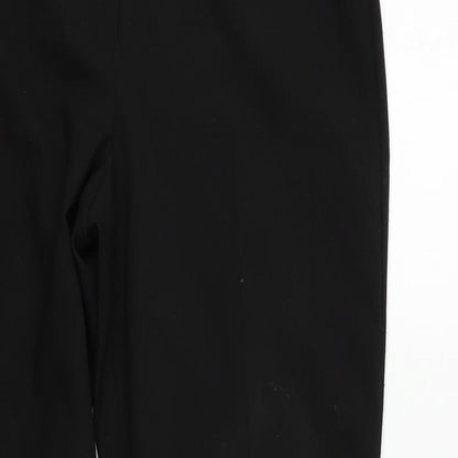 George Womens Black   Trousers  Size 12 L27 in