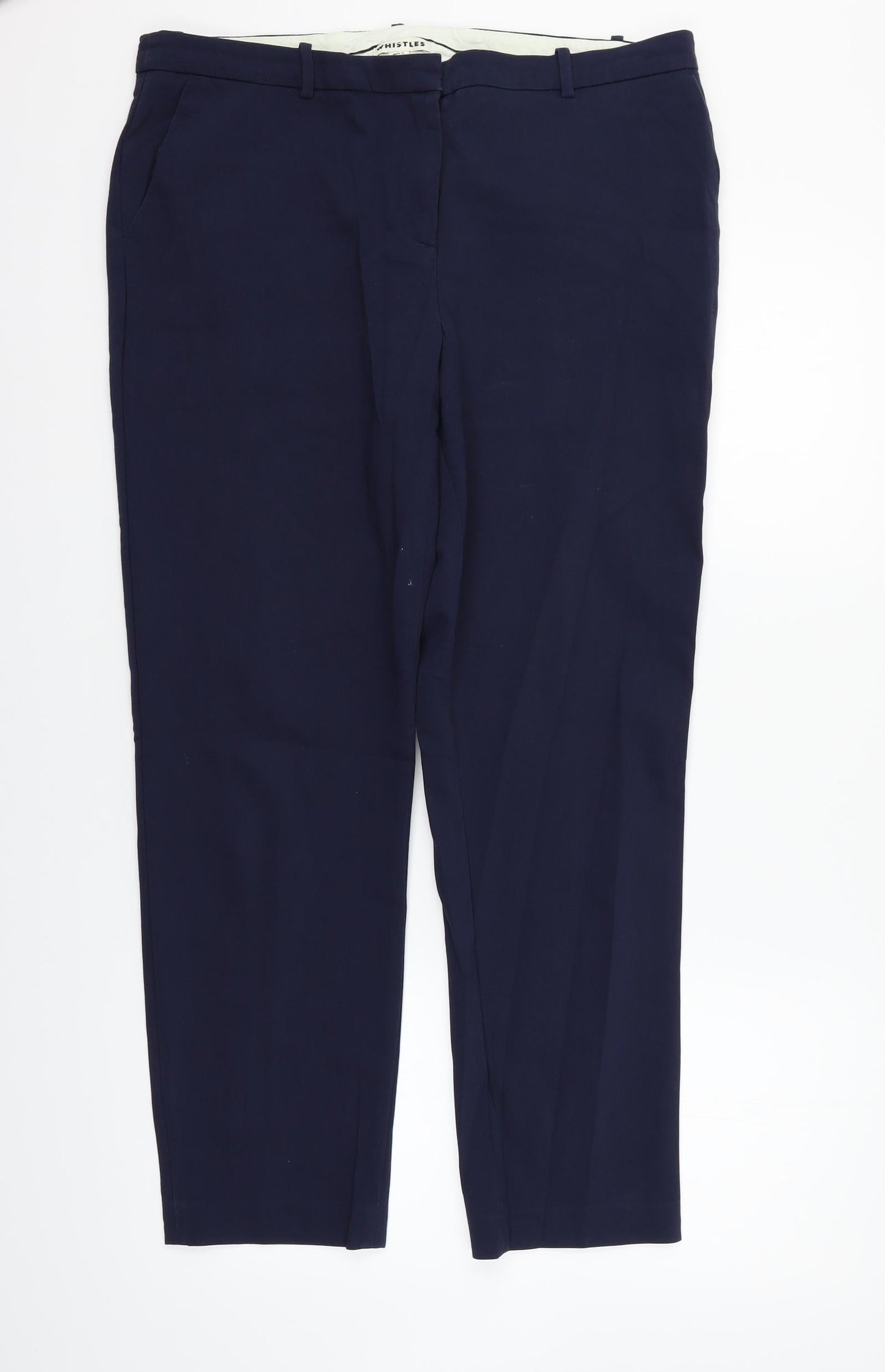 whisltes Womens Blue   Trousers  Size 16 L28 in
