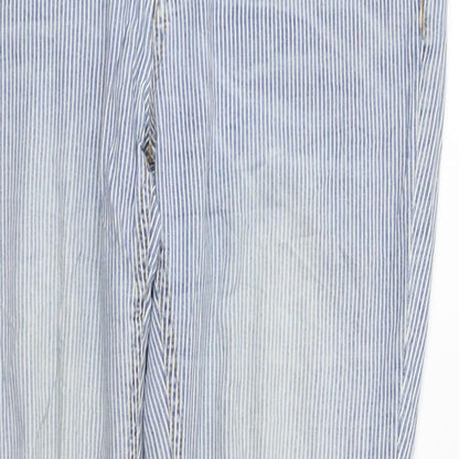 Womens UK Size 12 H&M Regular Fit Straight Blue Jeans