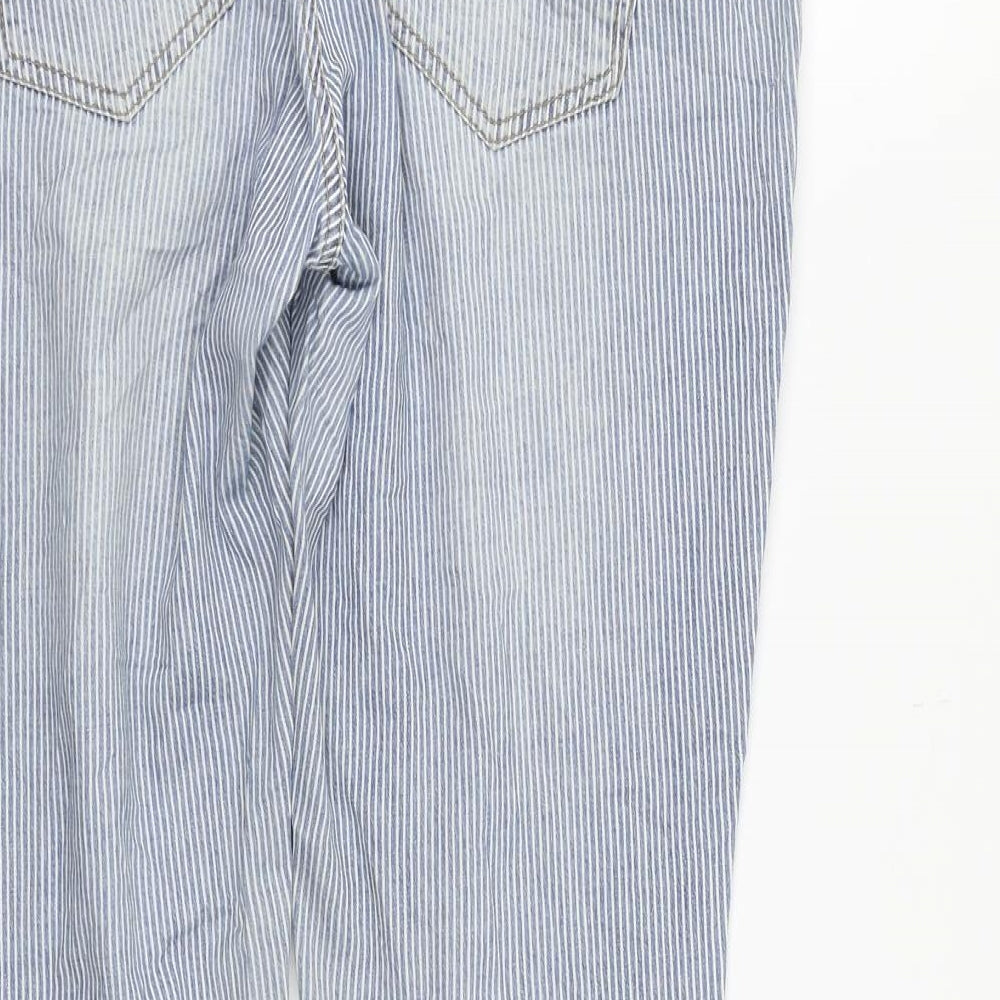 Womens UK Size 12 H&M Regular Fit Straight Blue Jeans