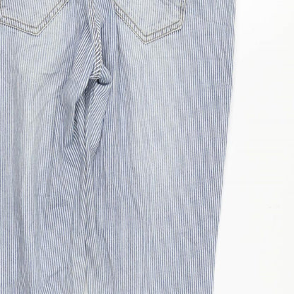 Womens UK Size 12 H&M Regular Fit Straight Blue Jeans