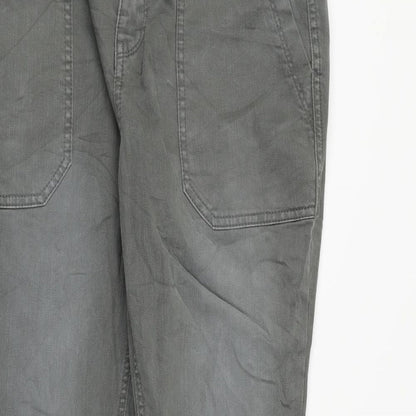 Womens UK Size 14 St oliver Regular Fit Straight Grey Jeans