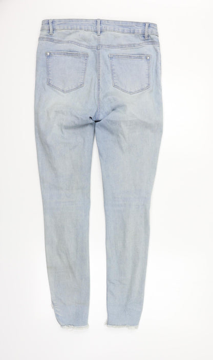 / Denim Womens Blue   Skinny Jeans Size 12 L27 in