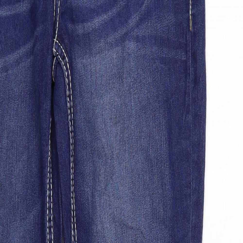 JMS Womens Blue   Straight Jeans Size 34 in L28 in