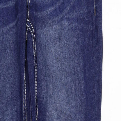 JMS Womens Blue   Straight Jeans Size 34 in L28 in