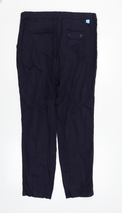 Dimentions Womens Blue   Trousers  Size 14 L26 in