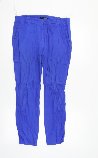 Womens UK Size 10 Atmosphere Regular Fit  Blue Trousers