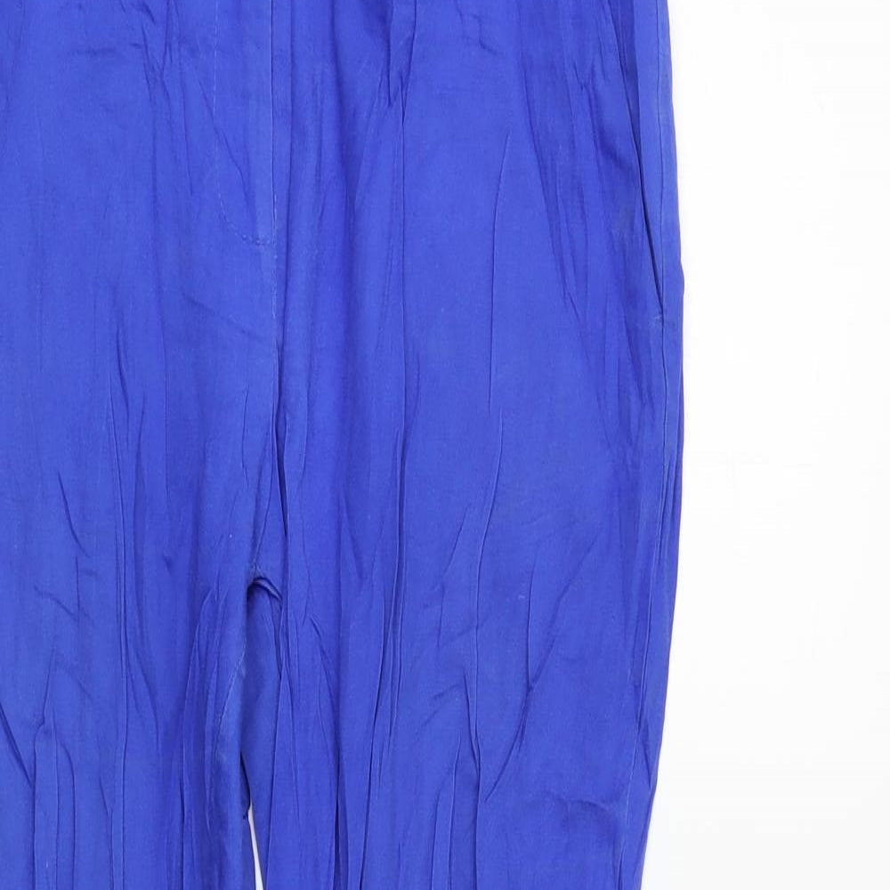 Womens UK Size 10 Atmosphere Regular Fit  Blue Trousers