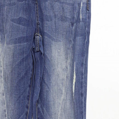 ONLY  Womens Blue   Straight Jeans Size 26 in L34 in