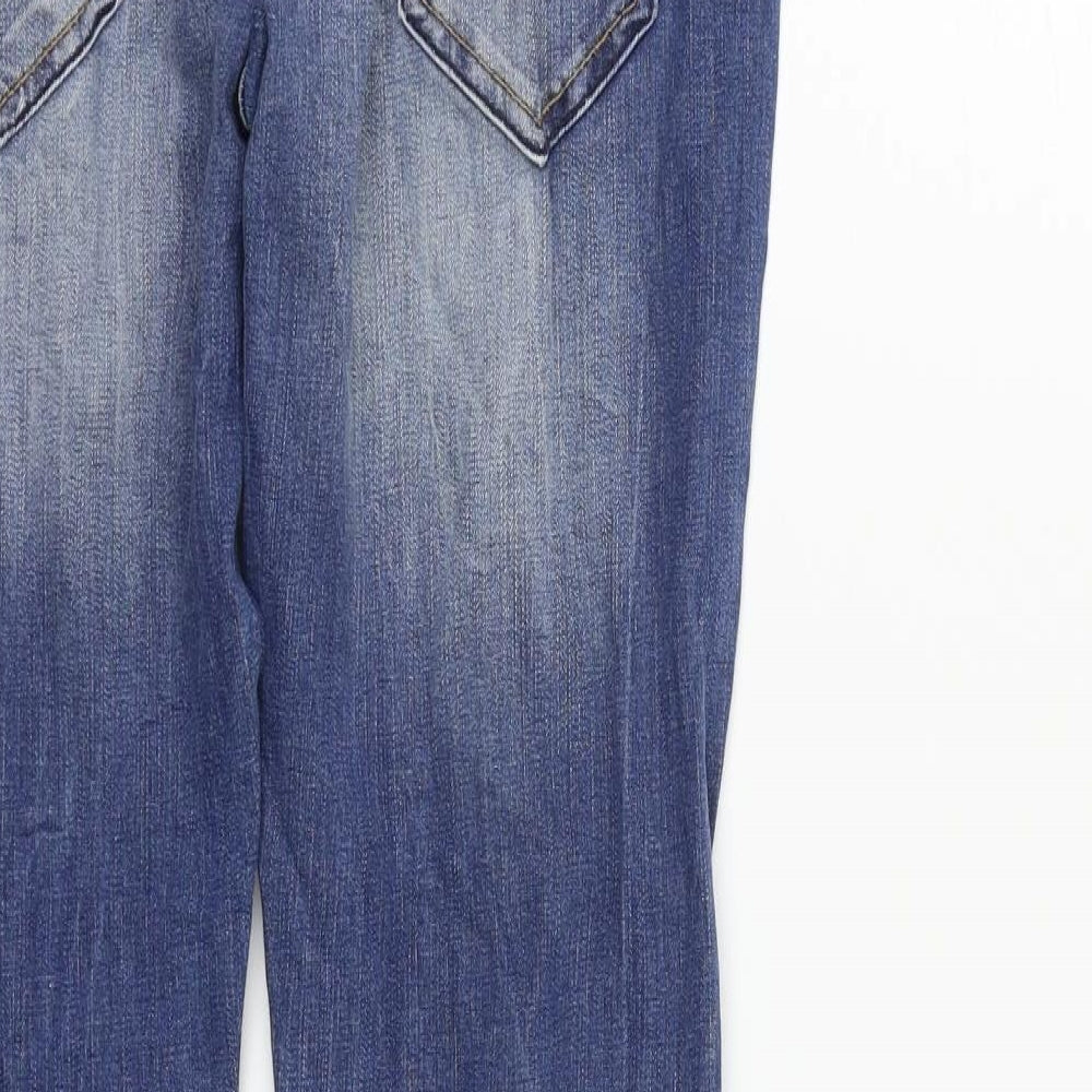 ONLY  Womens Blue   Straight Jeans Size 26 in L34 in