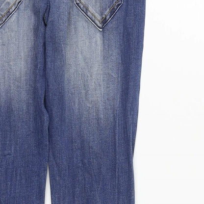 ONLY  Womens Blue   Straight Jeans Size 26 in L34 in