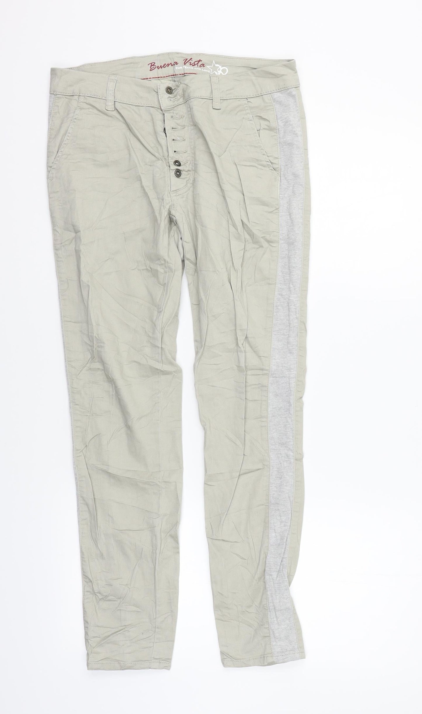 Buena Vista Womens Beige   Trousers  Size S L27 in