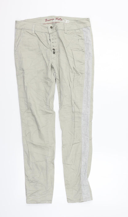 Buena Vista Womens Beige   Trousers  Size S L27 in